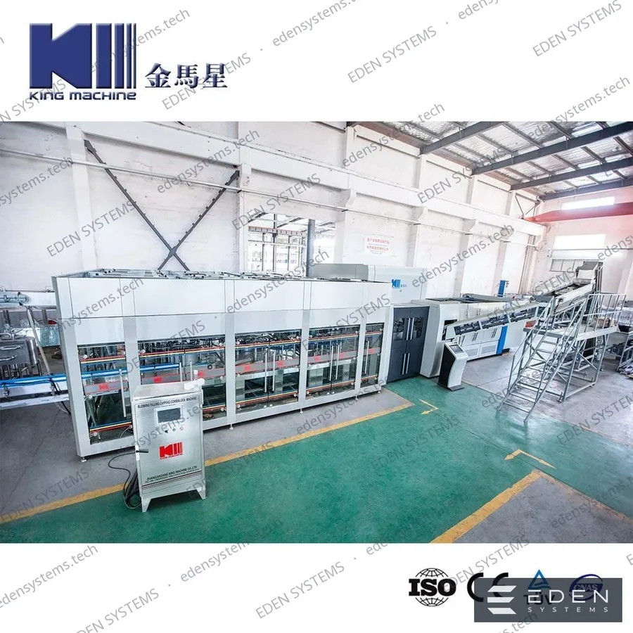 Blow-fill-cap combiblock