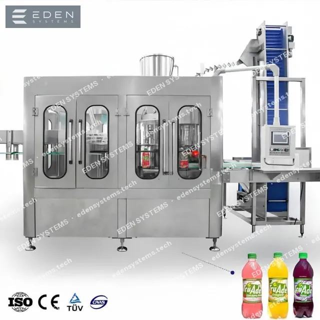 Juice and pulp drink filling