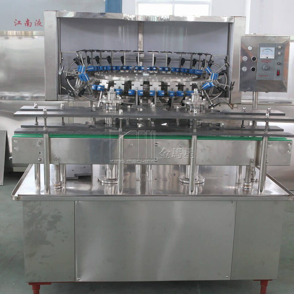 Инспектор уровня и укупорки — Линия горячего розлива сока в PET