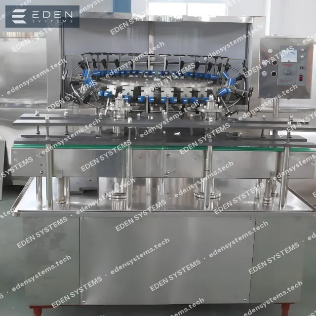 Инспектор налива и укупорки — Линия розлива газированных напитков в PET
