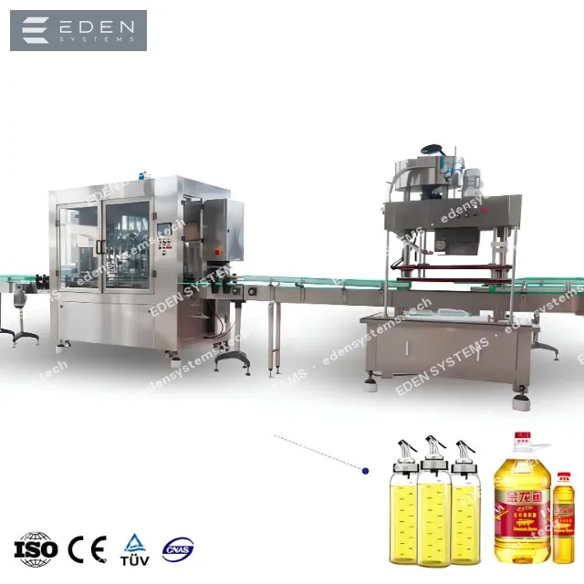 EDS-OIL-L — Линейный автомат объемного налива масла, ракурс 1